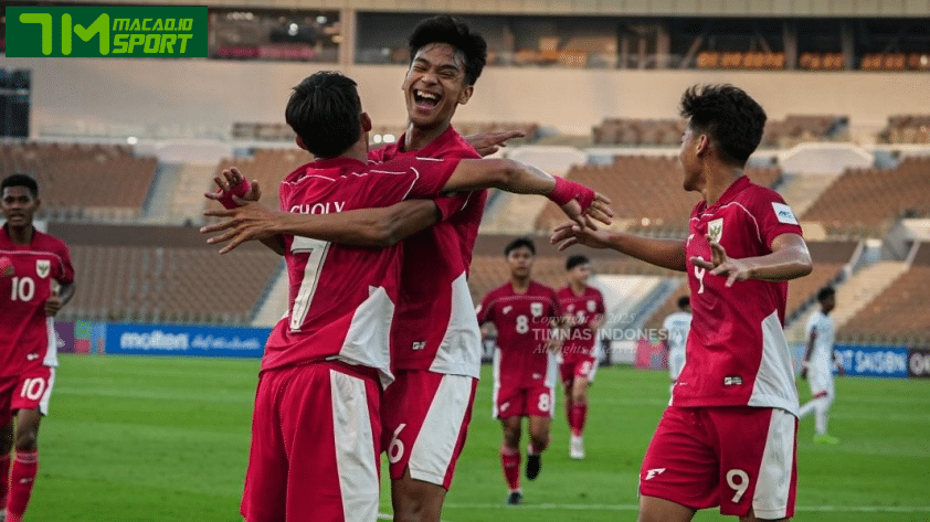 U17 Indonesia đang hừng hực quyết tâm trước trận gặp Triều Tiên. (Ảnh: PSSI) U17 Indonesia đang hừng hực quyết tâm trước trận gặp Triều Tiên. (Ảnh: PSSI)