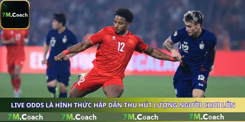 Live Odds là hình thức hấp dẫn thu hút lượng người chơi lớn