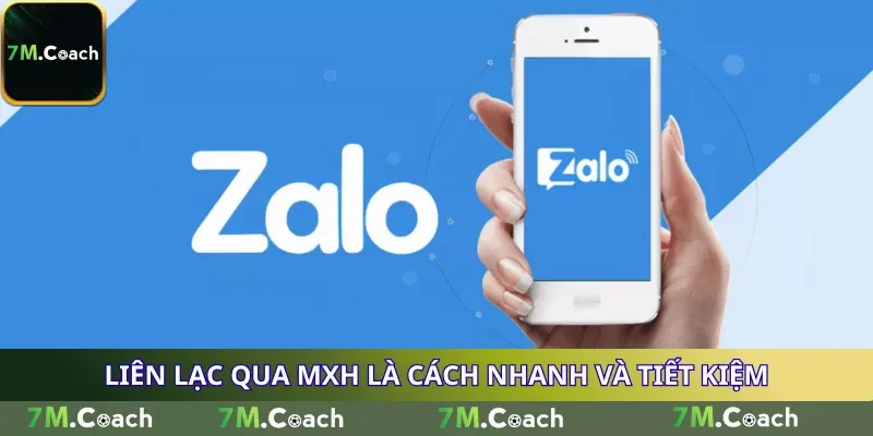 Liên lạc qua MXH là cách nhanh và tiết kiệm