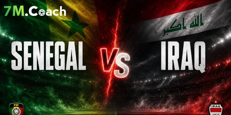 Đội hình ra sân dự kiến Senegal VS Iraq