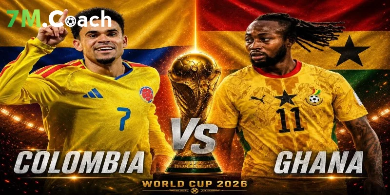Đánh giá thế trận Colombia VS Ghana