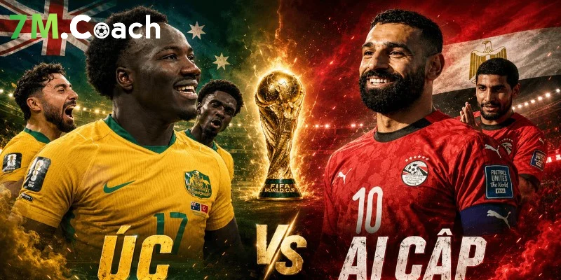 Đội hình ra sân dự kiến Úc VS Ai Cập